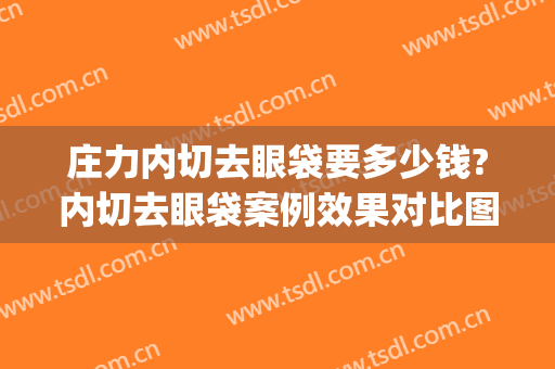 庄力内切去眼袋要多少钱?内切去眼袋案例效果对比图_中日友好医院(内切眼袋一般多少钱)