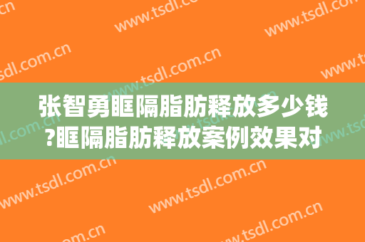 张智勇眶隔脂肪释放多少钱?眶隔脂肪释放案例效果对比图_中国医学科学院整形外科医院