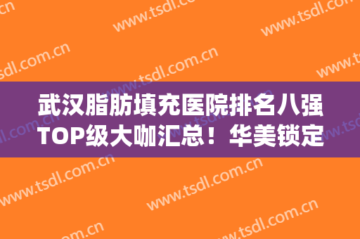武汉脂肪填充医院排名八强TOP级大咖汇总！华美锁定前三_集美们收藏~