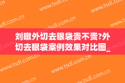 刘暾外切去眼袋贵不贵?外切去眼袋案例效果对比图_中国医学科学院整形外科医院