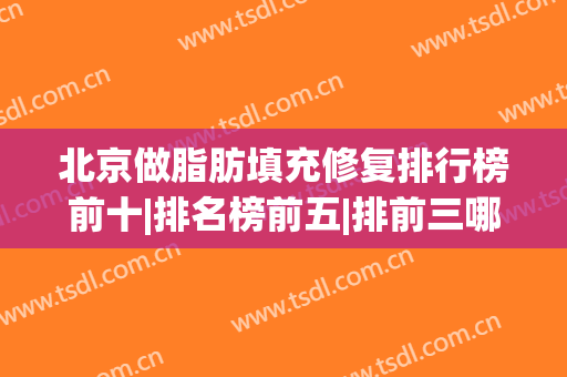 北京做脂肪填充修复排行榜前十|排名榜前五|排前三哪个医院做的好?