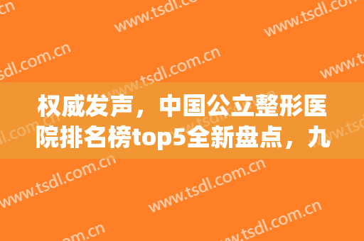 权威发声，中国公立整形医院排名榜top5全新盘点，九院pk八大处，火了！(全国公立整形医院排名三甲)