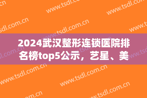 2024武汉整形连锁医院排名榜top5公示，艺星、美莱名次揭晓！(整形医院排名前十武汉)