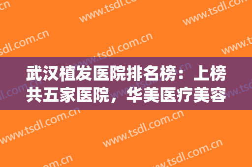 武汉植发医院排名榜：上榜共五家医院，华美医疗美容医院仅排第五！(武汉最好植发医院)