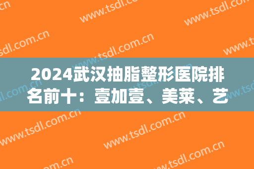2024武汉抽脂整形医院排名前十：壹加壹、美莱、艺星上榜！(武汉排名前三的整形医院)