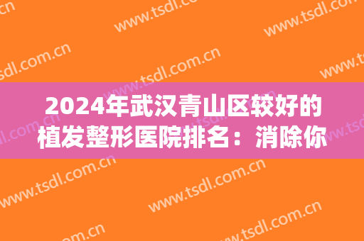 2024年武汉青山区较好的植发整形医院排名：消除你的发量烦恼！(武汉哪家植发比较好的医院)