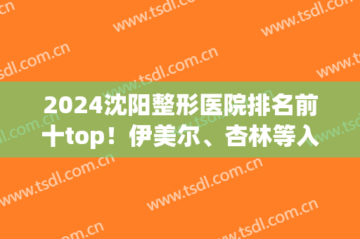 2024沈阳整形医院排名前十top！伊美尔、杏林等入围十强无悬念！(沈阳知名整形医院有哪些)