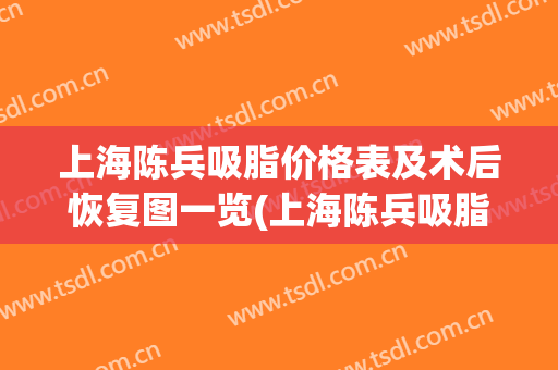 上海陈兵吸脂价格表及术后恢复图一览(上海陈兵吸脂修复怎么样)
