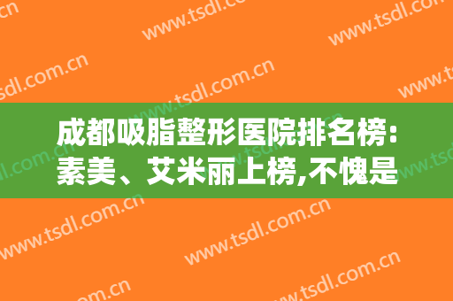 成都吸脂整形医院排名榜:素美、艾米丽上榜,不愧是医美之都(成都素美医疗整形医院)
