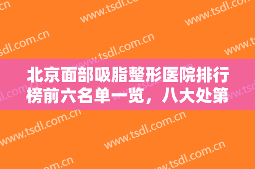 北京面部吸脂整形医院排行榜前六名单一览，八大处第三，丽都锁定榜一