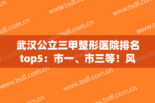 武汉公立三甲整形医院排名top5：市一、市三等！风格迥异却各具特色(武汉三甲口碑最好整形医院)
