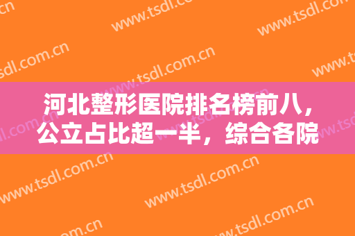 河北整形医院排名榜前八，公立占比超一半，综合各院口碑多方面深入了解！