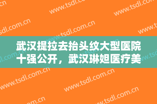 武汉提拉去抬头纹大型医院十强公开，武汉琳妲医疗美容门诊部实力有的挑