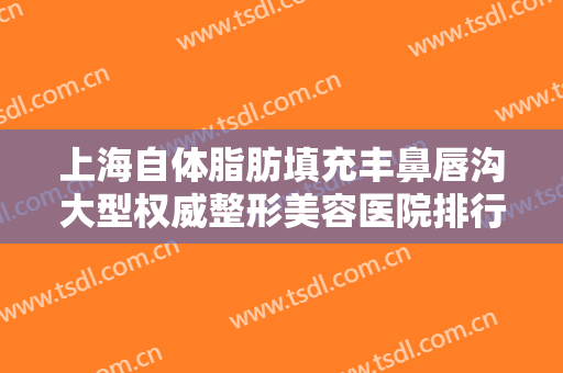 上海自体脂肪填充丰鼻唇沟大型权威整形美容医院排行榜前十佳医美排名榜单！上海美星医疗美容门诊部硬核推荐入股不亏