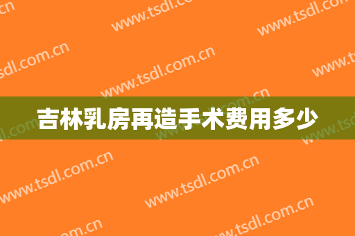 吉林乳房再造手术费用多少
