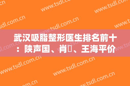武汉吸脂整形医生排名前十：陕声国、肖芃、王海平价格解密,抓紧看!(上海王海珍)