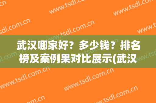 武汉哪家好？多少钱？排名榜及案例果对比展示(武汉最贵的店)