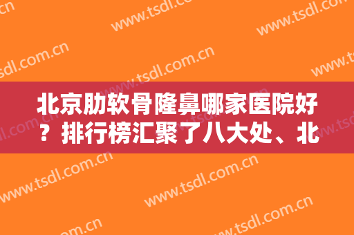 北京肋软骨隆鼻哪家医院好？排行榜汇聚了八大处、北医三院、沃尔等，实力在线PK！