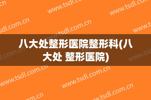 八大处整形医院整形科(八大处 整形医院)
