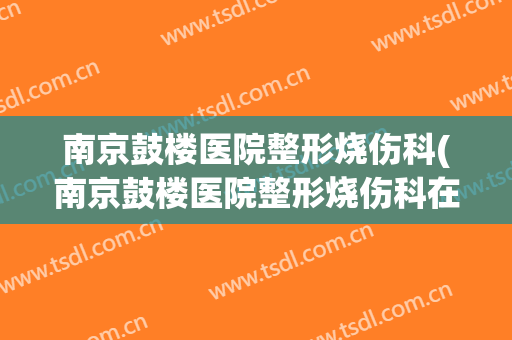 南京鼓楼医院整形烧伤科(南京鼓楼医院整形烧伤科在几楼)