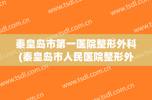 秦皇岛市第一医院整形外科(秦皇岛市人民医院整形外科)