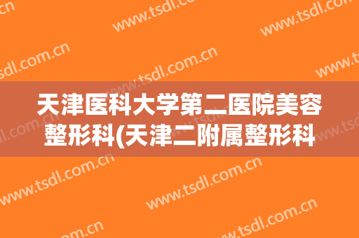 天津医科大学第二医院美容整形科(天津二附属整形科)