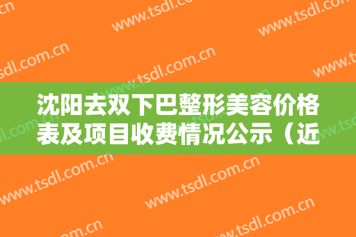 沈阳去双下巴整形美容价格表及项目收费情况公示（近6个月均价为：6154元）