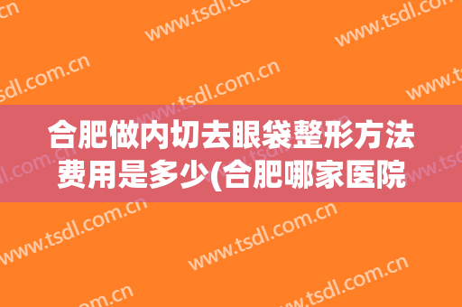 合肥做内切去眼袋整形方法费用是多少(合肥哪家医院做眼袋外切手术好)