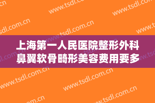 上海第一人民医院整形外科鼻翼软骨畸形美容费用要多少(上海第一人民医院医美)