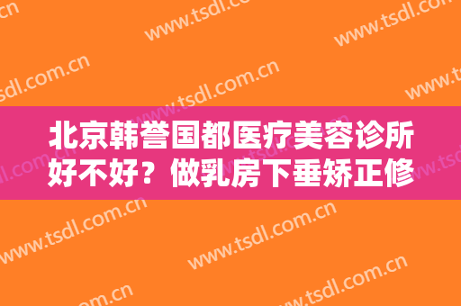 北京韩誉国都医疗美容诊所好不好？做乳房下垂矫正修复需要多少钱？费用是多少？