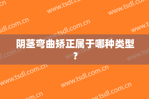 阴茎弯曲矫正属于哪种类型？