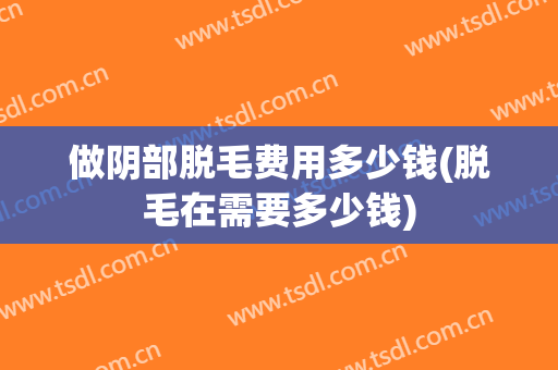 做阴部脱毛费用多少钱(脱毛在需要多少钱)