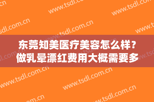 东莞知美医疗美容怎么样？做乳晕漂红费用大概需要多少(东莞知美医疗美容正规吗)
