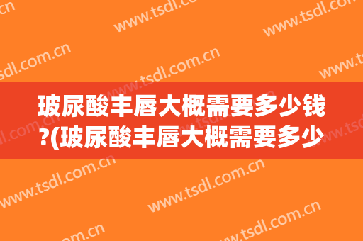 玻尿酸丰唇大概需要多少钱?(玻尿酸丰唇大概需要多少钱)