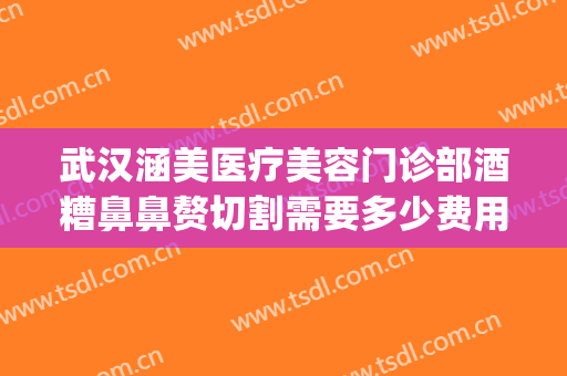武汉涵美医疗美容门诊部酒糟鼻鼻赘切割需要多少费用?靠谱吗?(武汉美鼻手术美莱整形)