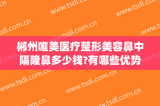 郴州唯美医疗整形美容鼻中隔隆鼻多少钱?有哪些优势?(荆州做隆鼻多钱)