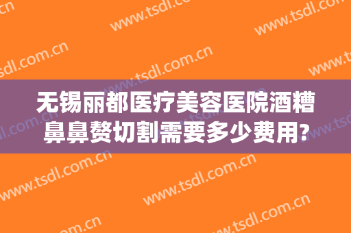 无锡丽都医疗美容医院酒糟鼻鼻赘切割需要多少费用?好不好?(无锡丽都整形医院整形医生有哪些)