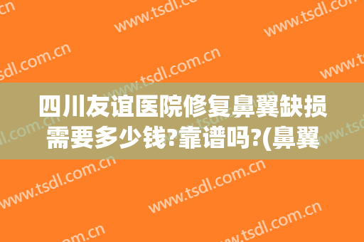 四川友谊医院修复鼻翼缺损需要多少钱?靠谱吗?(鼻翼缺口修复多少钱)