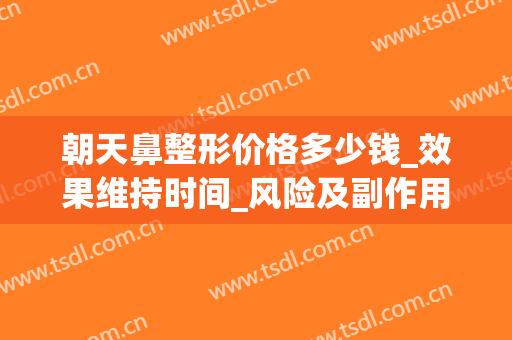 朝天鼻整形价格多少钱_效果维持时间_风险及副作用(朝天鼻整容要多少钱呢)