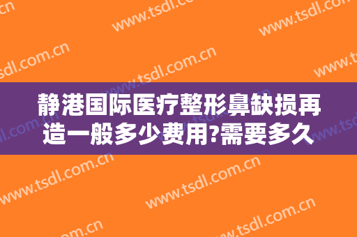 静港国际医疗整形鼻缺损再造一般多少费用?需要多久恢复?