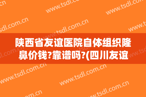 陕西省友谊医院自体组织隆鼻价钱?靠谱吗?(四川友谊医院整形科隆鼻怎么样)