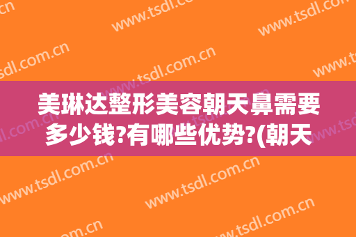 美琳达整形美容朝天鼻需要多少钱?有哪些优势?(朝天鼻整容要多少钱呢)