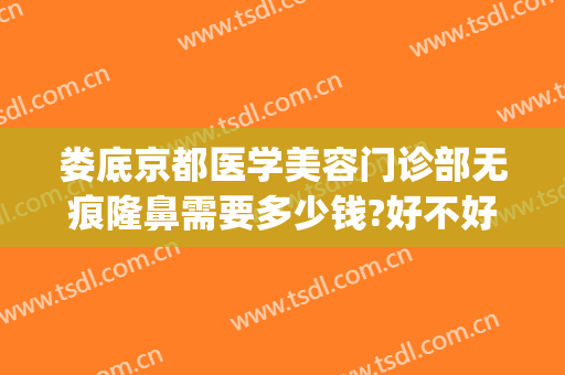 娄底京都医学美容门诊部无痕隆鼻需要多少钱?好不好?(娄底京都美容整形医院)