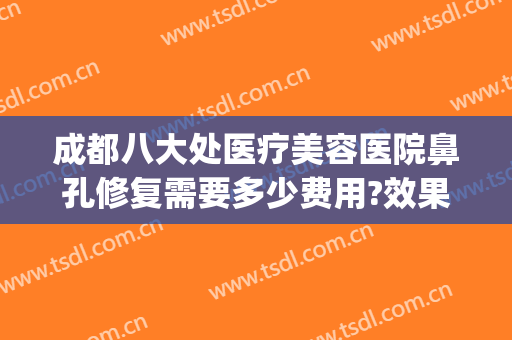 成都八大处医疗美容医院鼻孔修复需要多少费用?效果怎么样?(成都八大处医疗美容医院电话号码)