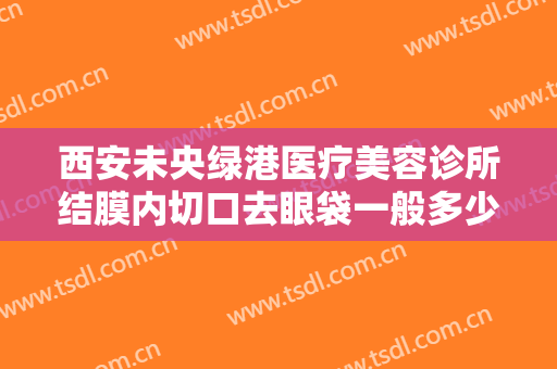 西安未央绿港医疗美容诊所结膜内切口去眼袋一般多少钱?怎么样?