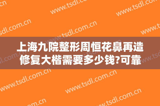 上海九院整形周恒花鼻再造修复大楷需要多少钱?可靠吗?