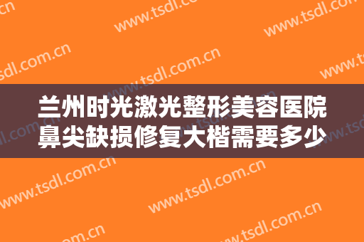 兰州时光激光整形美容医院鼻尖缺损修复大楷需要多少钱?好不好?