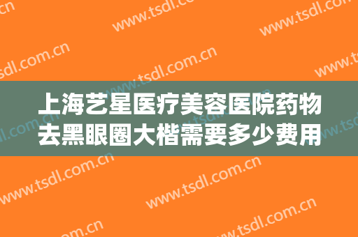 上海艺星医疗美容医院药物去黑眼圈大楷需要多少费用?怎么样?(黑眼圈医美价格)
