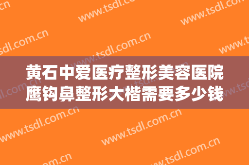 黄石中爱医疗整形美容医院鹰钩鼻整形大楷需要多少钱?靠谱吗?(黄石中爱整形是正规医院吗)