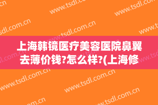 上海韩镜医疗美容医院鼻翼去薄价钱?怎么样?(上海修复鼻子多少钱)